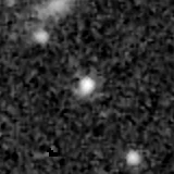 F444W image, 3.2 arcsec across, north up