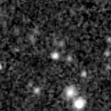 F277W image, 3.2 arcsec across, north up