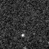 F115W image, 3.2 arcsec across, north up