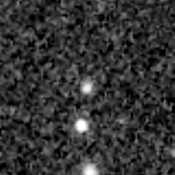 F356W image, 3.2 arcsec across, north up