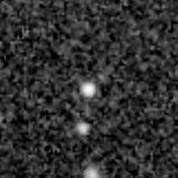 F444W image, 3.2 arcsec across, north up
