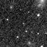 F115W image, 3.2 arcsec across, north up