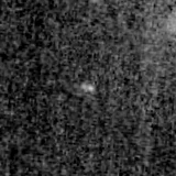 F150W image, 3.2 arcsec across, north up