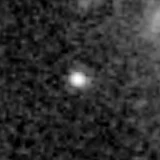 F444W image, 3.2 arcsec across, north up