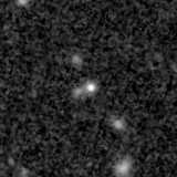 F200W image, 3.2 arcsec across, north up