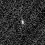 F115W image, 3.2 arcsec across, north up