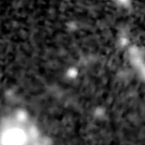 F277W image, 3.2 arcsec across, north up