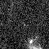 F115W image, 3.2 arcsec across, north up