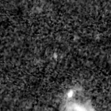 F200W image, 3.2 arcsec across, north up