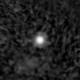 F444W image, 3.2 arcsec across, north up