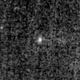 F090W image, 3.2 arcsec across, north up
