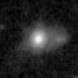 F444W image, 3.2 arcsec across, north up