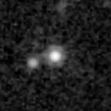 F444W image, 3.2 arcsec across, north up