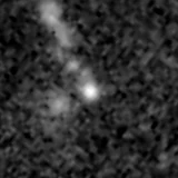 F277W image, 3.2 arcsec across, north up