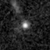 F444W image, 3.2 arcsec across, north up