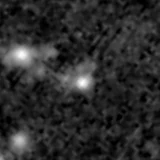 F277W image, 3.2 arcsec across, north up