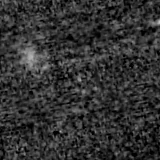 F150W image, 3.2 arcsec across, north up