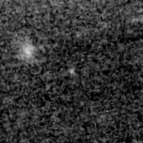 F200W image, 3.2 arcsec across, north up