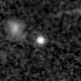 F444W image, 3.2 arcsec across, north up