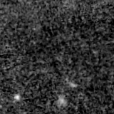 F090W image, 3.2 arcsec across, north up