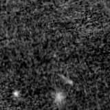 F115W image, 3.2 arcsec across, north up
