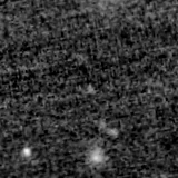 F150W image, 3.2 arcsec across, north up