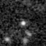 F444W image, 3.2 arcsec across, north up