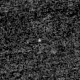 F150W image, 3.2 arcsec across, north up