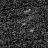 F200W image, 3.2 arcsec across, north up