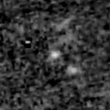 F277W image, 3.2 arcsec across, north up