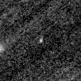 F115W image, 3.2 arcsec across, north up