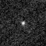 F200W image, 3.2 arcsec across, north up