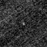 F115W image, 3.2 arcsec across, north up