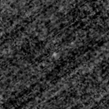 F200W image, 3.2 arcsec across, north up