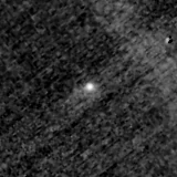 F200W image, 3.2 arcsec across, north up