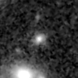 F277W image, 3.2 arcsec across, north up