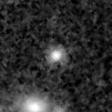 F410M image, 3.2 arcsec across, north up