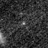 F200W image, 3.2 arcsec across, north up