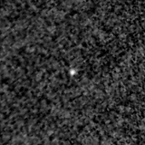 F150W image, 3.2 arcsec across, north up