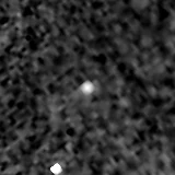 F277W image, 3.2 arcsec across, north up