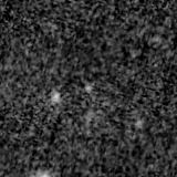 F200W image, 3.2 arcsec across, north up