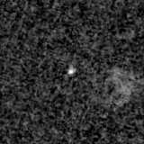 F115W image, 3.2 arcsec across, north up
