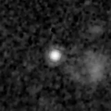 F444W image, 3.2 arcsec across, north up