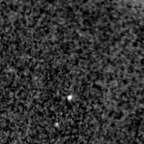 F090W image, 3.2 arcsec across, north up