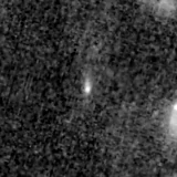 F115W image, 3.2 arcsec across, north up