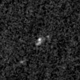 F115W image, 3.2 arcsec across, north up