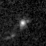F277W image, 3.2 arcsec across, north up