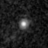 F444W image, 3.2 arcsec across, north up