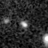 F444W image, 3.2 arcsec across, north up