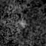 F277W image, 3.2 arcsec across, north up